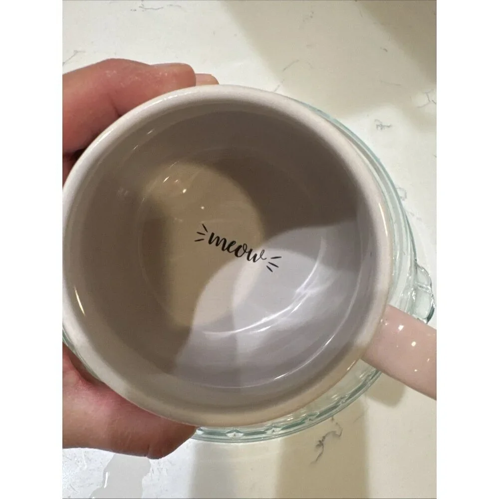 Caticorn Ceramic Mug Cat & Unicorn 18 oz Very Cute & Unique!